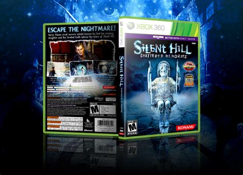 Silent Hill Shattered Memories Xbox 360 Box Art Cover By Daniil Brutskiy