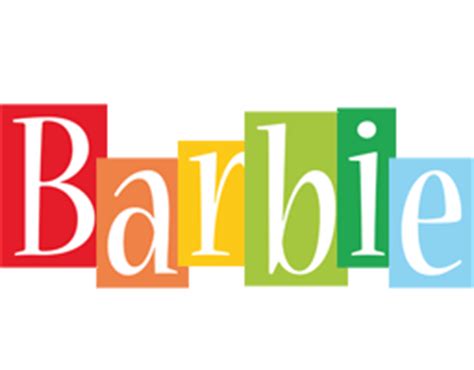 Barbie Logo | Name Logo Generator - Smoothie, Summer, Birthday, Kiddo png image