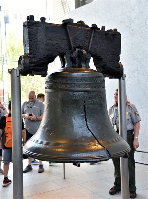 Historic Liberty Bell in Philadelphia Stock Photo