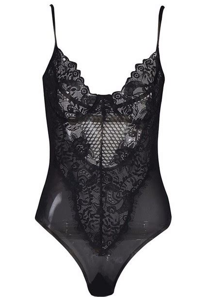 underwear lingerie bodysuit black lace sexy hot free vibrationz wheretoget