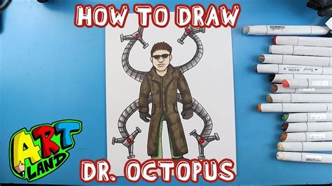 How To Draw Dr Octopus Youtube