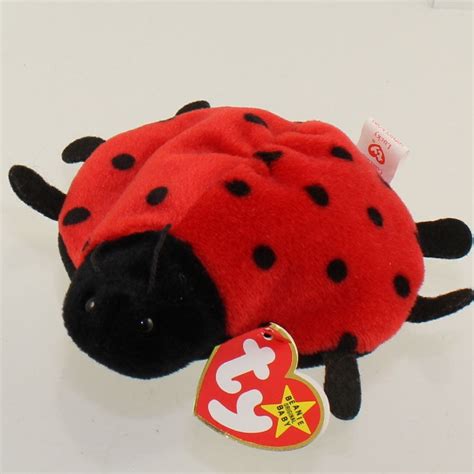 Ty Beanie Baby Lucky The Ladybug 21 Spot Version 4th Gen Hang