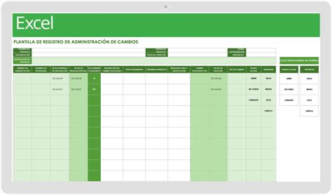 Plantilla De Proceso Excel