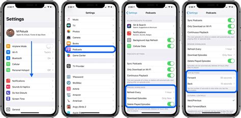 If you can't find so, to make things right, lock the app from the task manager. iPhone & iPad: How to customize Podcasts app settings ...