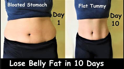 Easy Exercises To Lose Belly Fat In 1 Week Workout For Flat Stomach