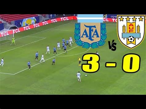 EN VIVO ARGENTINA Vs URUGUAY 3 0 ELIMINATORIAS QATAR 2022 YouTube