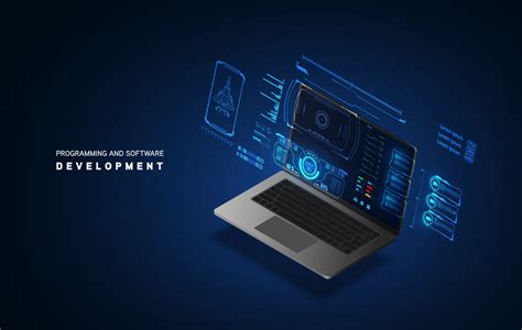 Programming And Software Development Web Page Banner Program Code On