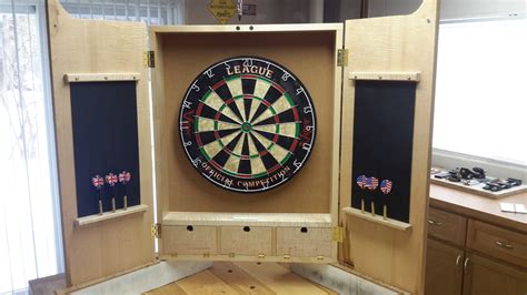 Dart Board Cabinet