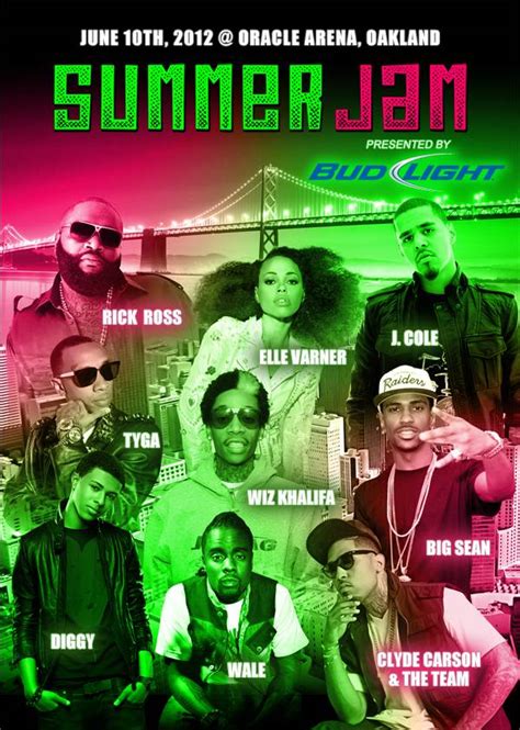 Oaklands 106 Kmel Summer Jam To Feature Rick Ross J Cole Wiz