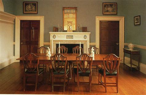 In the dining room, jefferson, his family and many guests took meals twice a day. postcard - Monticello Dining Room | Thomas Jefferson's ...