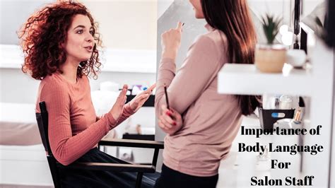 Importance Of Body Language For Beauty Salon Staff Youtube