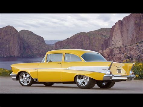 57 Chevy Wallpapers Wallpaper Cave