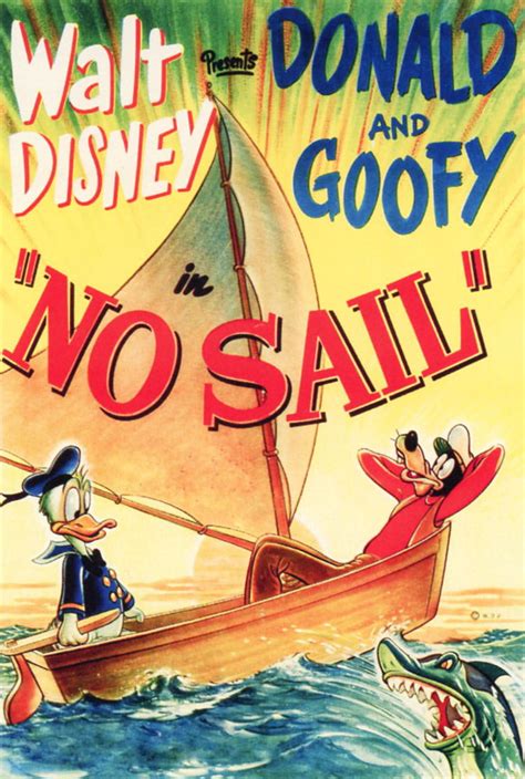 Donald Duck And Goofy No Sail 1945