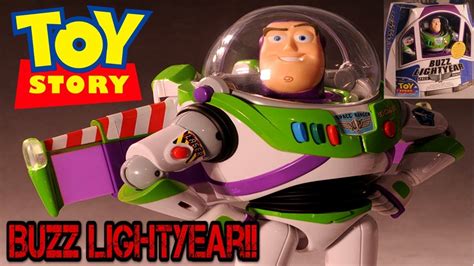 Buzz Lightyear Toy Story Replica Toy Plus Review Español Youtube