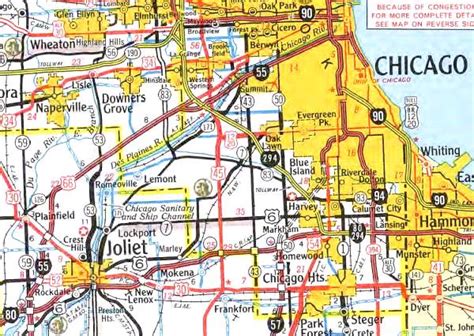 Interstate 80 Mile Marker Map Illinois