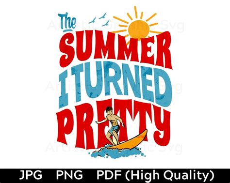 The Summer I Turned Pretty Png Tsitp Png Cousins Beach Crew Etsy