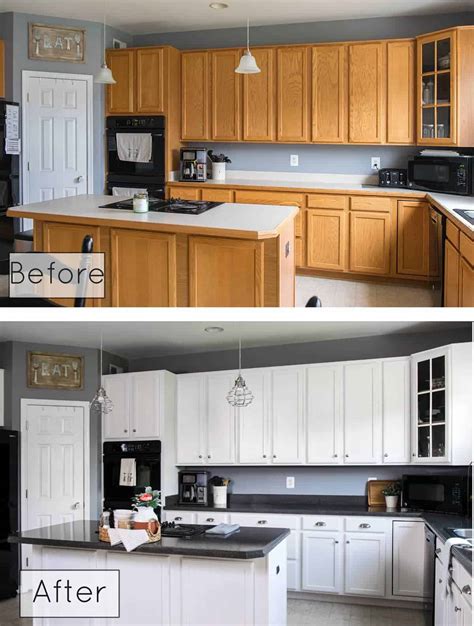 If you paint a cabinet at home, ensure that you protect the floor, walls, home decoration from accidental paint splashes. How To Use A Paint Sprayer for Cabinets | Craving Some ...