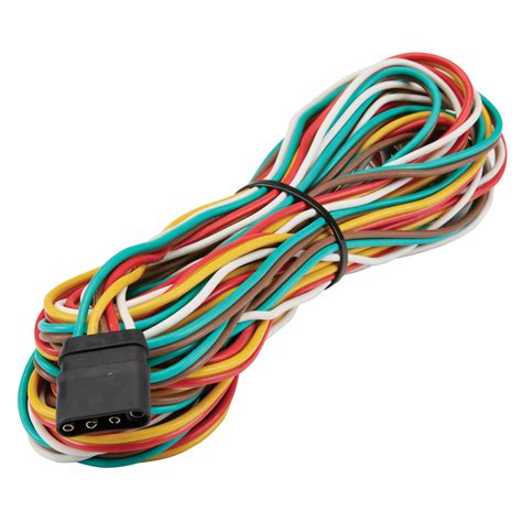 Most import vehicles and newer domestic vehicles have both a red. Four-Way Trailer Wiring Connection Kit