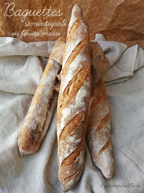 Quando il forno è pronto prendete i filoncini e delicatamente trasferiteli. il gaio mondo di Gaia: Baguettes con lievito madre