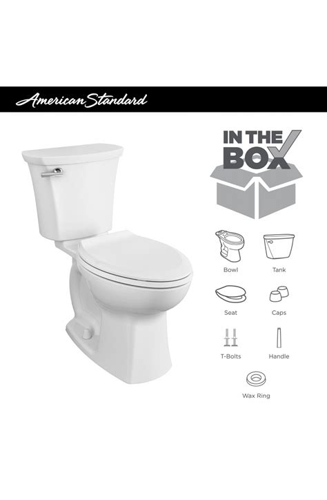 Bathroom Toilets American Standard Edgemere Bone Elongated Chair