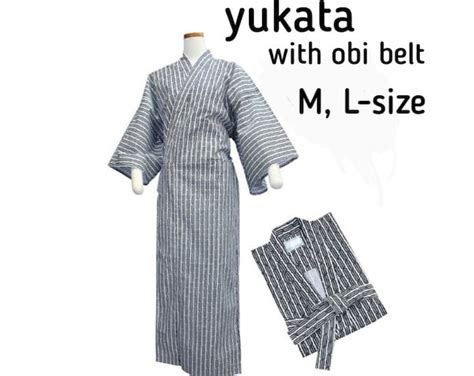 Mens Kimono Yukata Kimono Japanese Kimono Cotton Kimono Etsy Uk