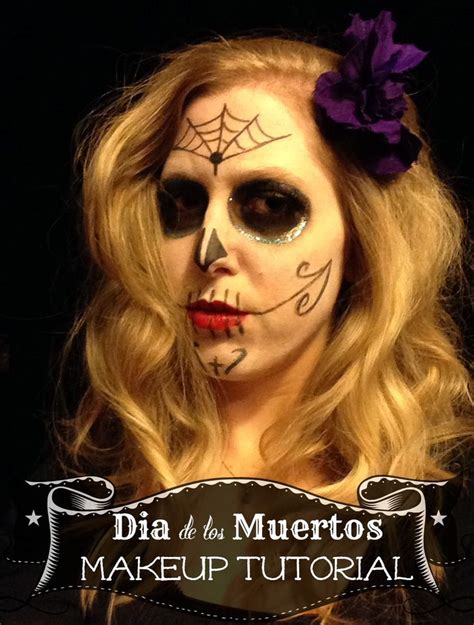 Dia De Los Muertos Makeup Tutorial Easy And Step By Step Dia De Los