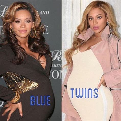 Beyoncé Pregnant With Blue Ivy And Twins Rumi And Sir Carter Beyonce