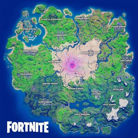 The season started after a long downtime upon the conclusion of the devourer of worlds event, which took place on december 1st, 2020 at 4:10 pm est. Fortnite Season 5 Map: What It Looks Like, What's New ...