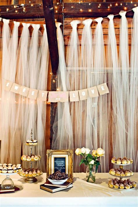 Tulle Wedding Decor Details; Wedding Tulle (BridesMagazine.co.uk)