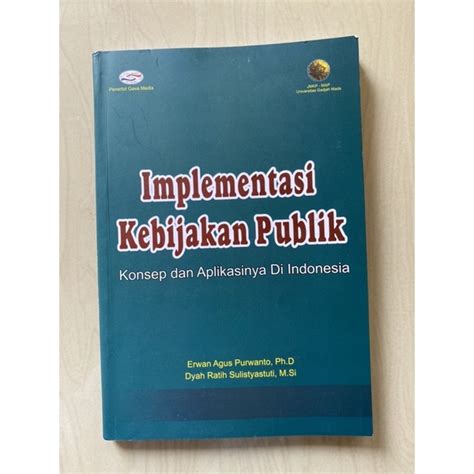 Jual Buku Implementasi Kebijakan Publik Shopee Indonesia