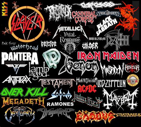 Lista 98 Foto Logos De Bandas De Rock Y Metal Cena Hermosa