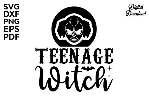 Teenage Witch Svg Halloween Svg Graphic By Svg Design Hub · Creative