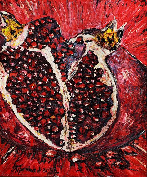 Pomegranate Oil Painting By Irina Tretyak Absolutearts Com