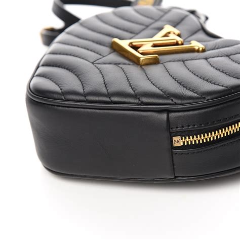 Louis Vuitton Calfskin New Wave Heart Bag Black 573519