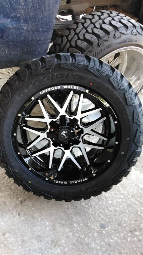 20x10 Offroad Wheels And Tires 33x1250x20 Ford F150 Single Cab For