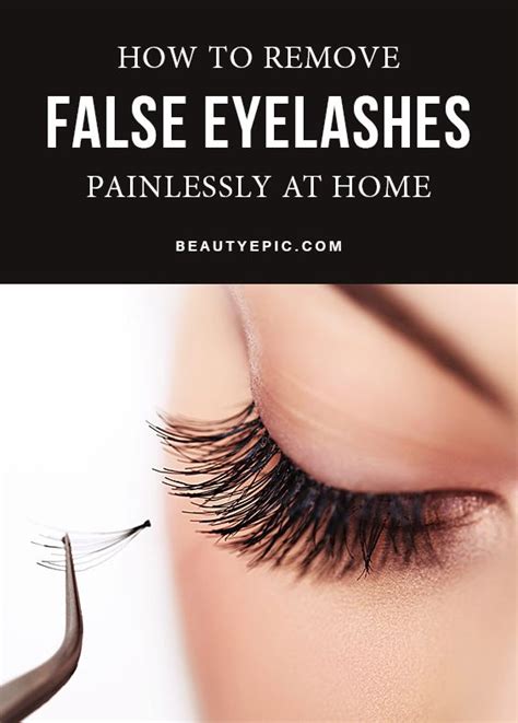 How To Remove Fake Eyelashes Safely At Home Fake Eyelashes