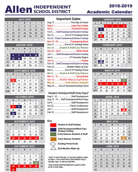 Fall, 2018 semester (existing batches). Academic School Year Calendar / School Calendars