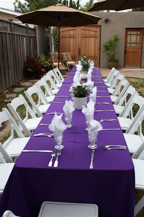 Party Productions Banquet Tables Make For An Intimate Gathering