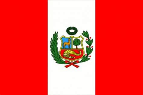 La Bandera Actual De Perú Perú Mi País