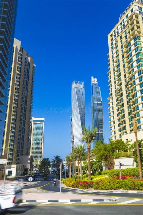 View Of Barsha Heights District Dubai City Uae Editorial Photography