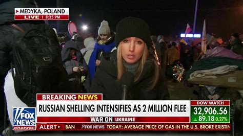 Alex Hogan Reports On Ukrainian Refugees Congregating In Poland