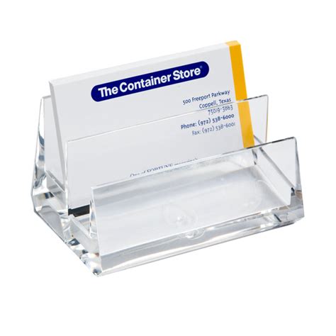 Free shipping on orders over $25 shipped by amazon. Acrylic Business Card Holders | The Container Store