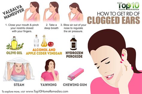 How To Get Rid Of Clogged Ears Top 10 Home Remedies
