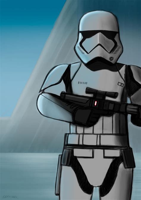 Patrolling First Order Stormtrooper By Dan1637iel On Deviantart