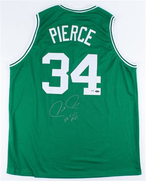 Check out our paul pierce jersey selection for the very best in unique or custom, handmade pieces from our sports & fitness shops. Paul Pierce Signed Celtics Jersey Inscribed "08 Finals MVP ...