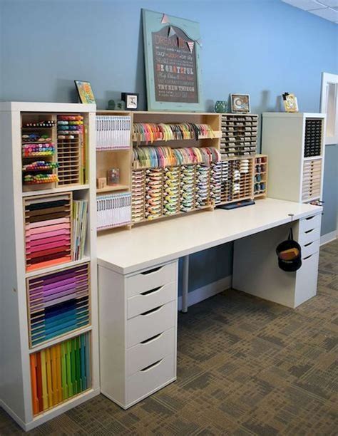Excited to finally share my craft room reveal! Pin von Theresa Kearns auf Craft room storage | Bastelraum ...