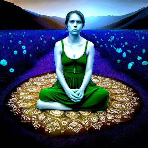 Mandala Floatng Girl Lewis Sandler Mandala Art Gallery Digital Art Fantasy Mythology