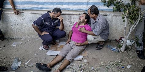 Graphic Photos From The Gaza Strip Show Destruction And Death Huffpost