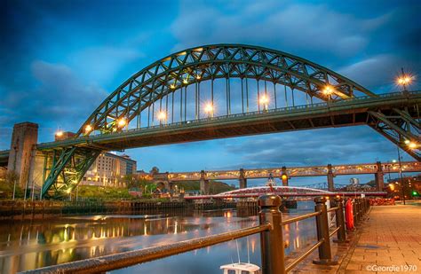 Tyne Bridge Newcastle City Icon Britain All Over Travel Guide
