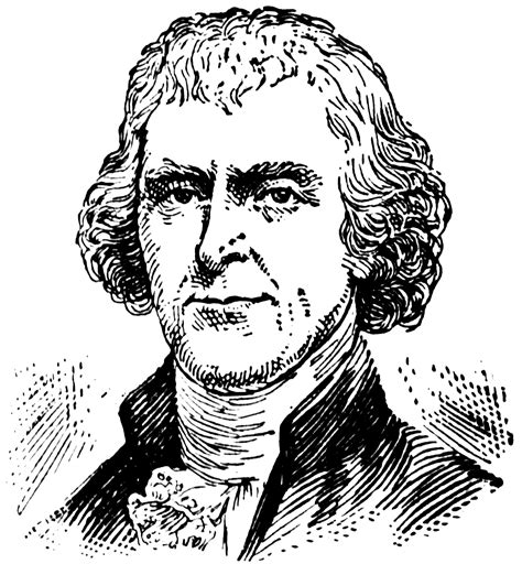 Learn how to draw thomas jefferson pictures using these outlines or print just for coloring. Thomas Jefferson | ClipArt ETC